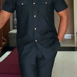 african men clothing, 2pics men sets, cotton fabric, different sizes and colors, men wesrs, traditional wears, weddingt,