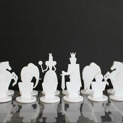Digital Template Cnc Router Files Cnc Chess Files for Wood Laser Cut Pattern