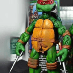 Raphael TMNT Teenage Mutant Ninja Turtles Action Figure Toy USA Stock New