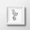 4 Funny Bunny with strawberry cross stitch pattern cross stitch chart for home decor and gift.jpg