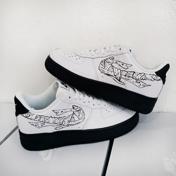 custom- sneakers- white- black- unisex- nike- air- force1- shoes- hand- painted 4.jpg