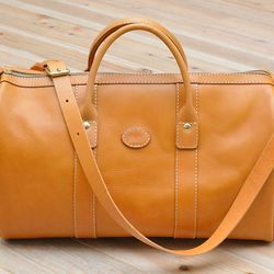 big duffle bag pattern - pdf download - leather craft