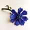 Knapweed flower crochet pattern, crochet brooch pattern, cute realistic flower, amigurumi miniature crochet tutorial 3.jpg