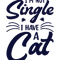 I,m Not  Single I Hvae A Cat  .png