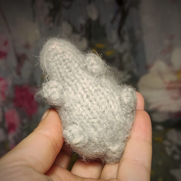 Rabbit cute toy knitting pattern, amigurumi pattern, bunny - Inspire Uplift