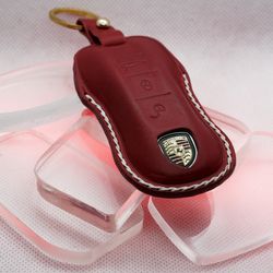 Porsche Handmade key fob cover