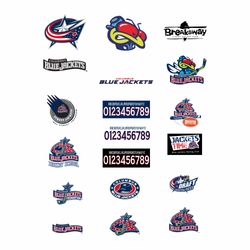 Columbus Blue Jackets Svg, NHL Svg, Columbus Blue Jackets Bundle SVG, Hockey Teams SVG