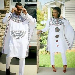 african couples clothing, couple's attire, different sizes and colors, wedding outfit, handmade wears, native wears,