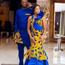 african couples clothing, couple's attire, different sizes and colors, wedding outfit, handmade wears, native wears,