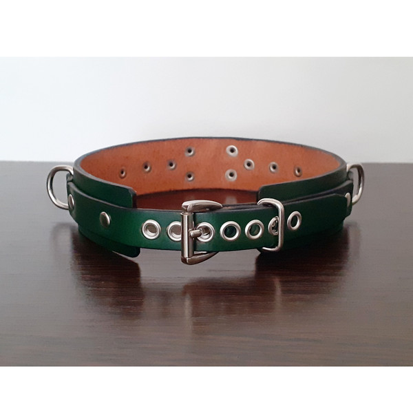 handmade green slave collar.png