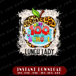 lunch lady life happy 100th day of school face mask leopard png,  100th day of school, 100th day of school kids png