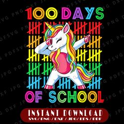 happy 100 days of school png, girls kids unicorn lover png, 100 magical days png, unicorn png