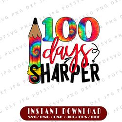 100 days sharper png, 100th day of school teacher kids png, 100 days of school png, school png