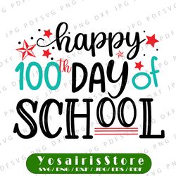 school svg, happy 100th day of school, school cut file, 100 days of school, socuteappliques, school clipart
