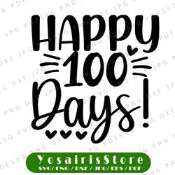school svg, happy 100 days svg, school cut file, 100 days of school svg, school clipart, 100th day of school svg