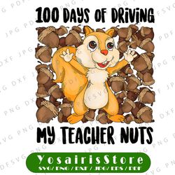 100 days of driving my teacher nuts png, 100th day of school png, 100th day of school png