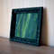 original-acrylic-interior-painting-abstract-minimalism-canvas-wooden-frame-nature-series-green.-water-drops-home-art