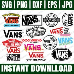bundle 18 files vans logo fashion svg, vans logo svg, mickey nike svg bundle, nike dripping svg, nike evaporate svg