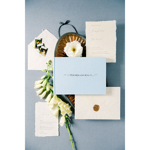06-Bark-and-Berry-Azure-vintage-wedding-embossed-monogram-linen-guest-book-007.jpg