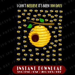 bees bee hive 100 days of school png, preschool pre-k png, 100th day of school pngkids girls boys 1st 2nd grade png