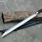 D2 Steel Sword Hunting Short Sword Battle Ready Sword Viking Sword Includes Sheathpng