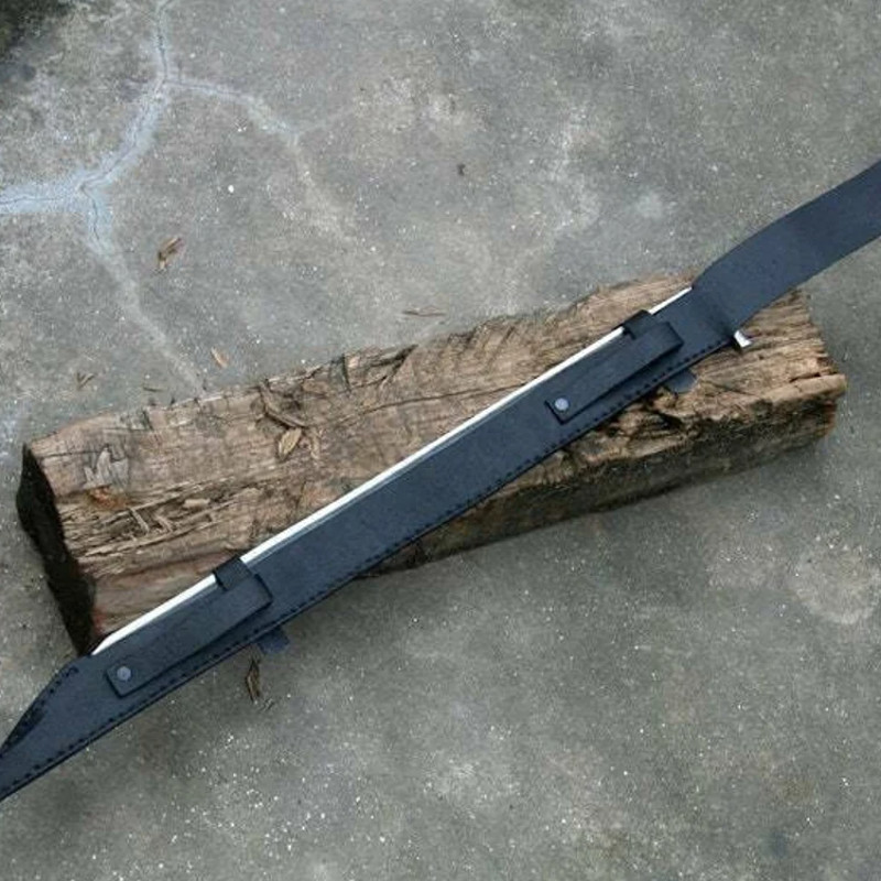 D2 Steel Sword Hunting Short Sword Battle Ready Sword Viking Sword Includes Shepng