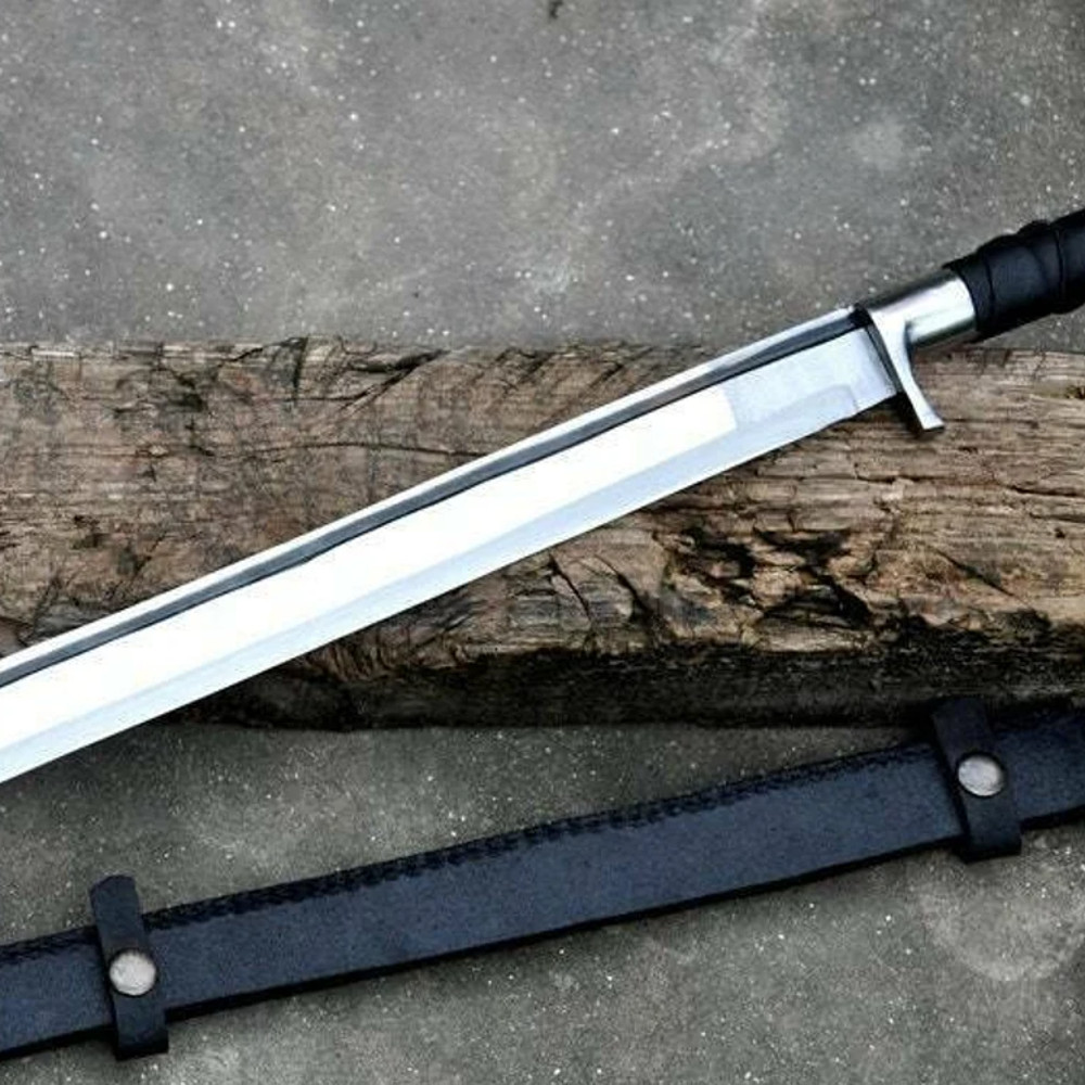 D2 Steel Sword Hunting Short Sword Battle Ready Sword Viking Sword Includes Sheatpng