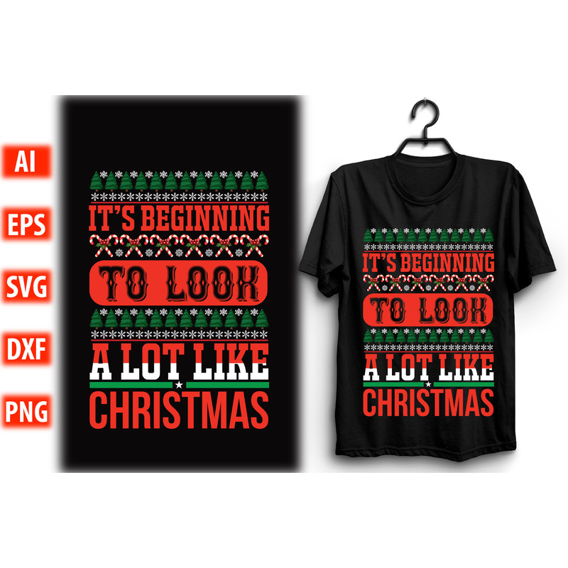 Its-Beginning-to-Look-a-Tshirt Design .jpg