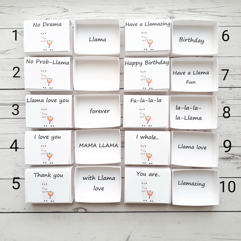 Llama Gifts Alpaca Plush Pocket Hug Mama Llama Mom Gift From Daughter Mothers Day Gift Box No Prob Llama 1