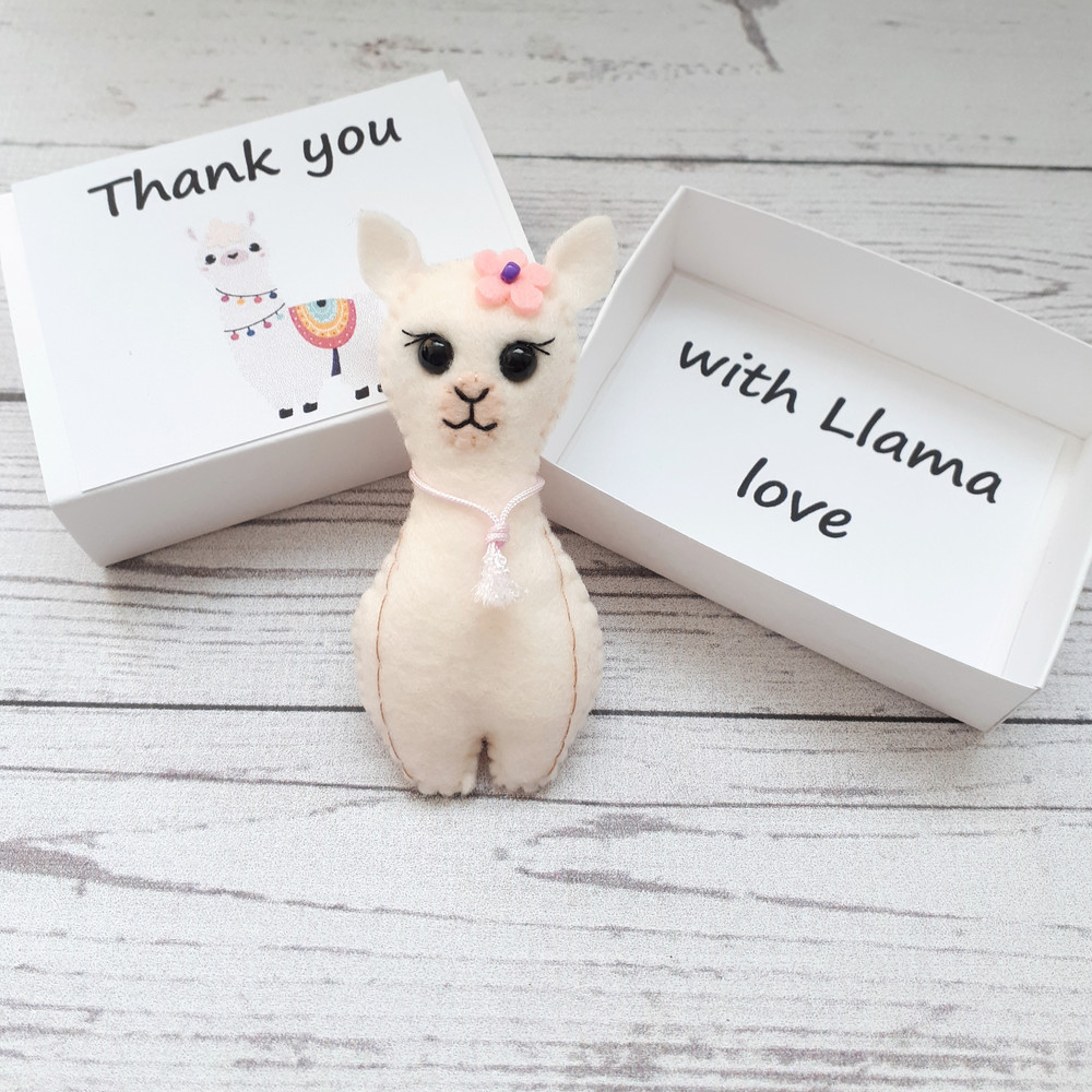 Llama Gifts Alpaca Plush Pocket Hug Mama Llama Mom Gift From Daughter Mothers Day Gift Box No Prob Llama 13