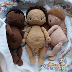 PATTERN Crochet Baby Doll. PDF Amigurumi Girl baby. Amigurumi Doll Pattern. Tutorial crochet girl