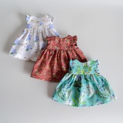 ready to ship dress for waldorf doll 12'' (30 cm) – doll outfit – doll clothes