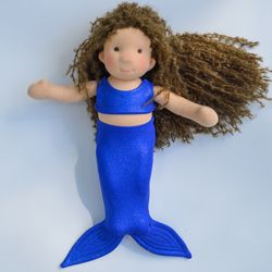 ready to ship mermaid tail for waldorf doll 12'' (30 cm) – doll outfit
