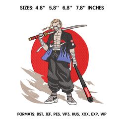 draken tokio revengers/anime embroidery design file/ anime design/ embroidery pattern/ design pes dst format