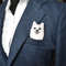 Animal brooch Custom pet portrait needle felted Samoyed Dog (10).JPG