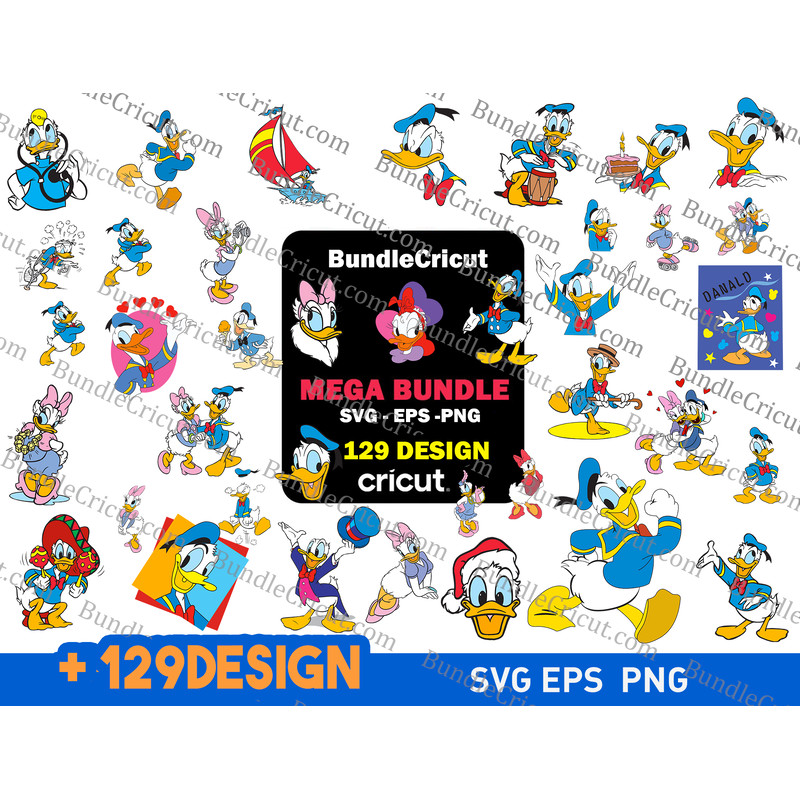 129+ Files Donald Duck Svg Bundle, Disney Svg, Donald Duck Svg.png