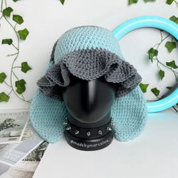Crochet Cute Bunny Bucket Hat