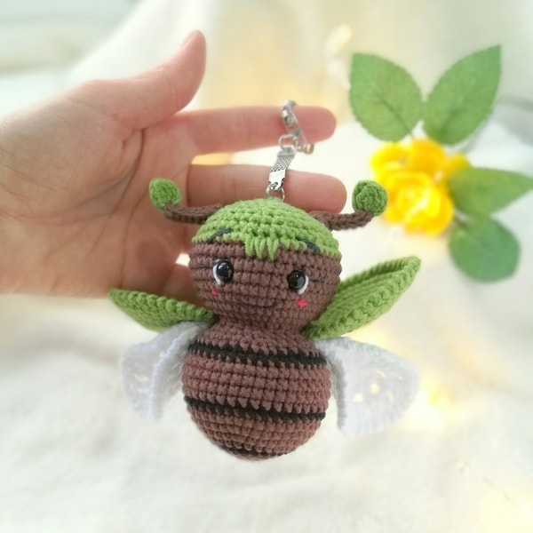 Crochet bug pattern, amigurumi insect tutorial little beatle - Inspire ...