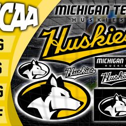 Michigan Tech Huskies SVG bundle , NCAA svg, NCAA bundle svg eps dxf png,digital Download ,Instant Download