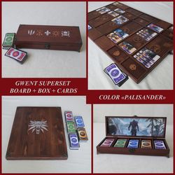 Gwent Super Set Witcher 3 - Board, Box and Cards