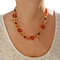 flower amber necklace women bright beads necklace sale.jpg