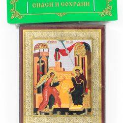 Icon of the Annunciation to the Theotokos | Orthodox gift | free shipping from the Orthodox store