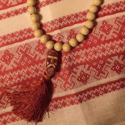 Pagan Prayer Beads with Slavic god Veles