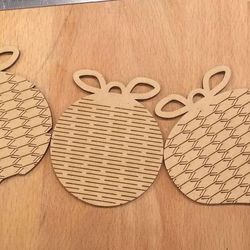 Digital Template Cnc Router Files Cnc Strawberry Files for Wood Laser Cut Pattern
