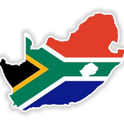 south africa map sticker flag for laptop book fridge guitar motorcycle helmet toolbox door pc boat