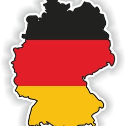 germany map sticker flag for laptop book fridge guitar motorcycle helmet toolbox door pc boat