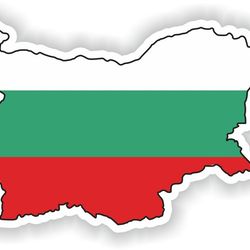 bulgaria map sticker flag for laptop book fridge guitar motorcycle helmet toolbox door pc boat