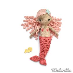 Estela_Mermaid Crochet Pattern, Merlandia Sea World Collection
