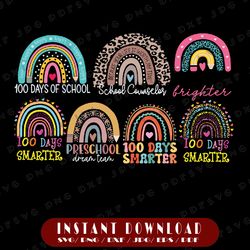 bundle 7 files  happy 100 days of school svg, 100 days of school svg, school 100th day svg, cricut, svg files