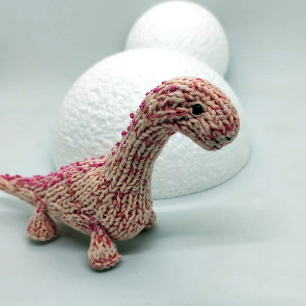 Dinosaur toy knitting pattern, amigurumi pattern, toy for kids, cute toy pattern, knitting tutorial, small gift, ebook 6.jpg